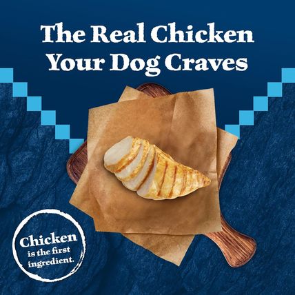 Blue Buffalo Wilderness Natural High-Protein Dry Food for Adult Dogs, Chicken Re