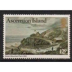 Ascension 1981 Green Mountain 12p Farm 1881 Unmounted Mint NHM SG277 Sc269 stamp