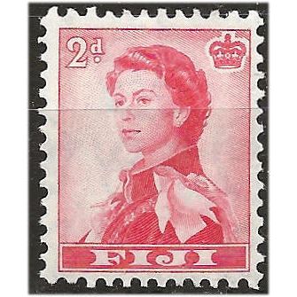 Fiji 1961 SG301 2d Rose-Red Mounted Mint . ..