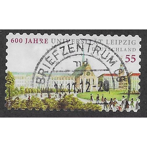 GER 2009 €0.55 (S/A) 'LEIPZIG UNIVERSITY' FINE USED (EBID60-342)