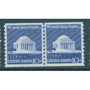1520 10c Jefferson Memorial Almost Very Fine MNH CLP B0871