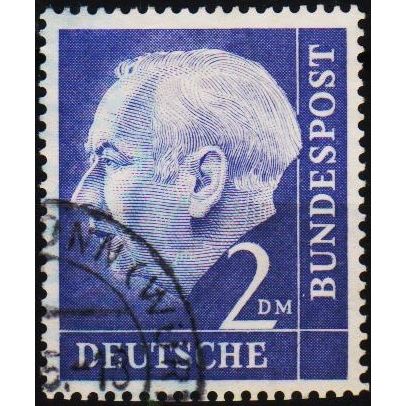 Germany. 1954 2dm S.G.1121 Used