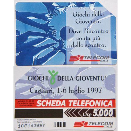 Italy Phone Card - Giochi Della Gioventù