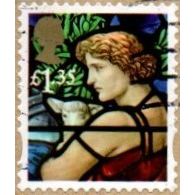 2009 Christmas. £1-35 Value. Shepherd, Fine Used On Piece