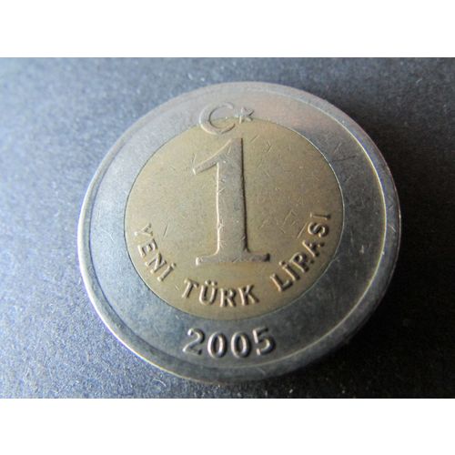 2005 TURKEY ONE YENI LIRA FREE POST. AM