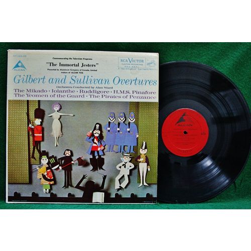 Alan Ward - Gilbert & Sullivan Overtures - ALCAN Promo - SP 133-66 - EX+