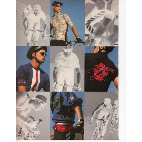 Nautica Full 4 Page Print Ad featurinf Michael Jordan February 1997