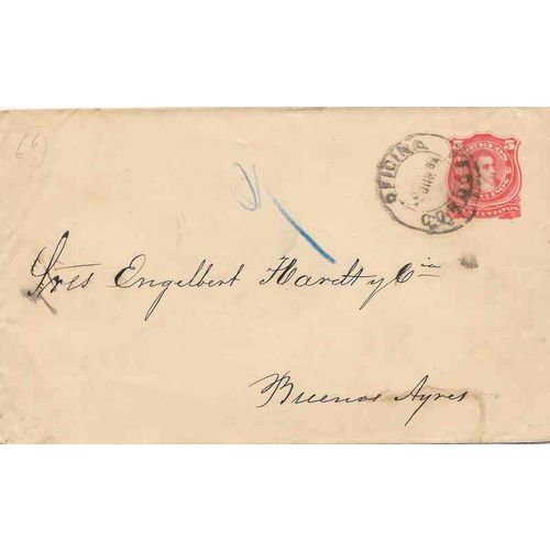 Argentina Postal Sta. 1889 nice cancels