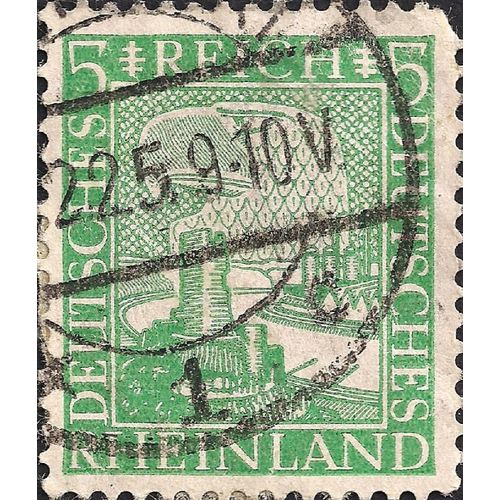GERMANY, EMPIRE, , green 1925, 5 Pfennig, #2