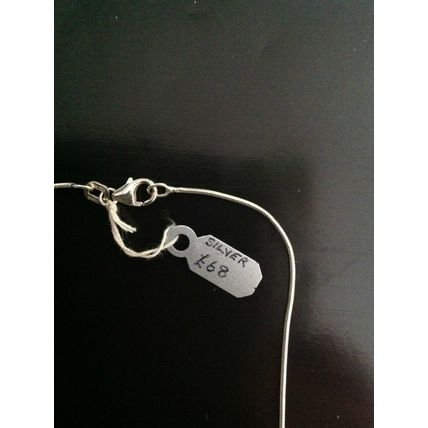 STERLING SILVER HEART NECKLACE by UNIQUE RET £68 BNWT