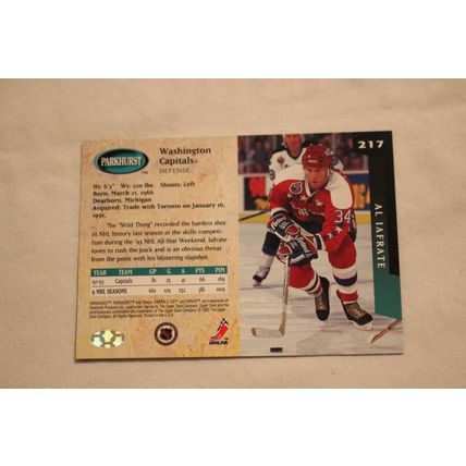 Al Iafrate 1993/94 Parkhurst EMERALD ICE NO. 217