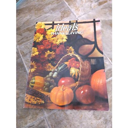 Ideals Thanksgiving Lot of 2 Magazine Fall September November Issues