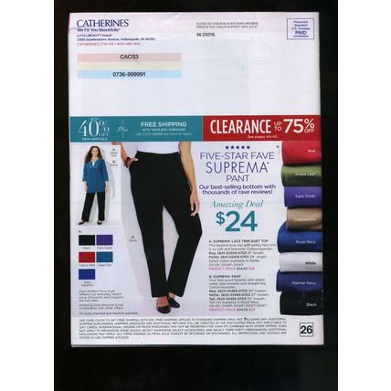 CATHERINE'S Plus-Size Women's Fashion & Accessories CATALOG April 2023 NEW