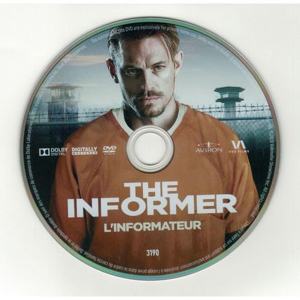The Informer (DVD disc) 2018 Joel Kinnaman, Rosamund Pike