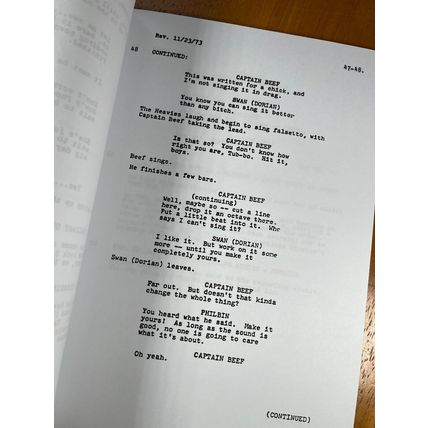 Phantom of the Paradise Script Signed- Autograph Reprints- Brian De Palma