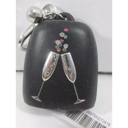 Bath & Body Works PB Pocket*Bac Holder black Champagne Glasses Bubbles