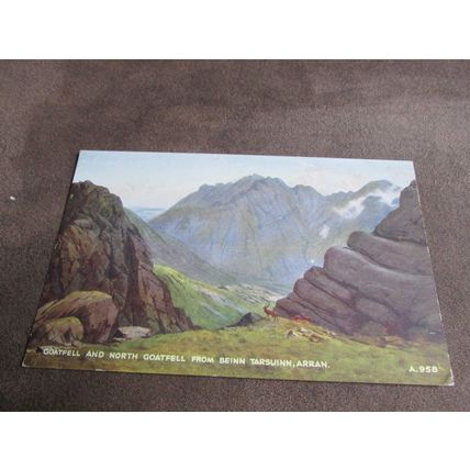 Valentines Postcard - Goatfell, Isle of Arran - Artist Brian Gerald A958