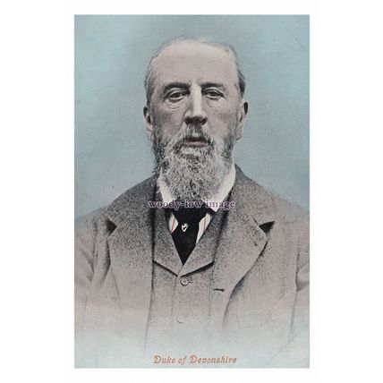 rs1762 - Spencer Compton Cavendish, the 8th Duke of Devonshire - print 6x4