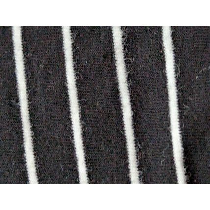 Shein Womens Romper Size Large Striped Black White Cotton Blend Stretch Waist