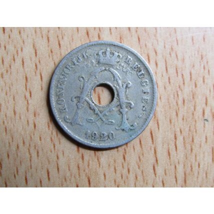 Belgium 1920 10 Centime Belgie (Dutch - Flemish Text) Coin