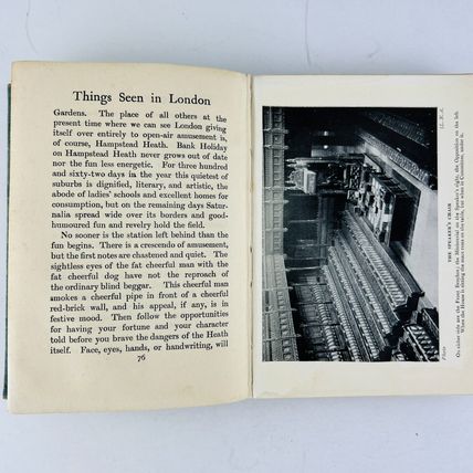Alfred Howarth Blake Things Seen In London 1920 Hardcover