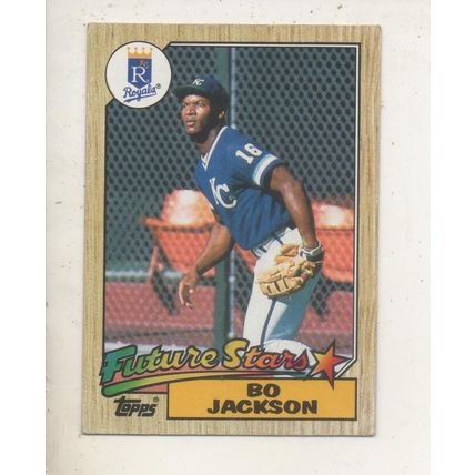 1987 Topps Bo Jackson RC #170 Rookie Future Stars