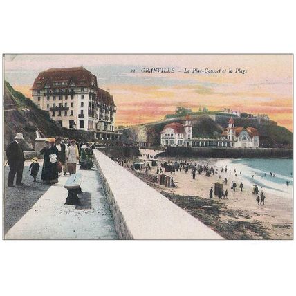 50 - Granville - Le Plat Gousset et la Plage