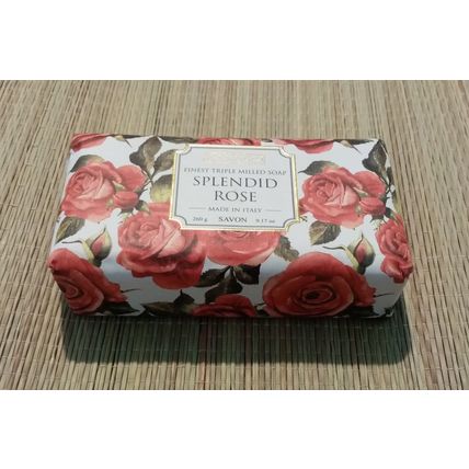 Rose Soap Fine Triple Milled 260g Splendid Rose Hopificio