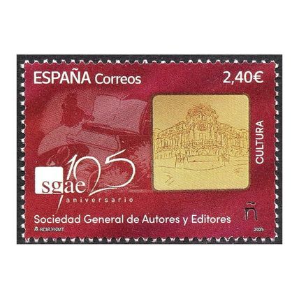 Spain 2025 [SLL] 125th Anniversary of the S.G.A.E. (MNH)