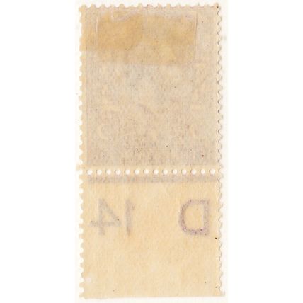 GB KGV 1913 3d BLUISH VIOLET SG376 MOUNTED MINT CONTROL D4