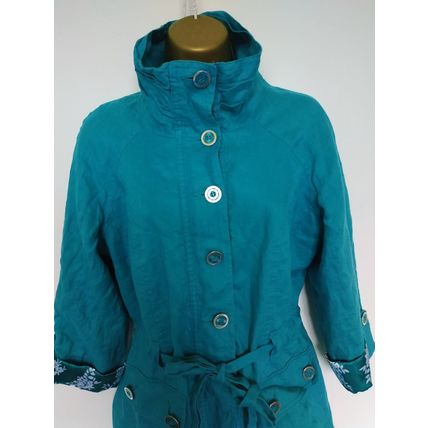Per Una linen boho style summer jacket size 10