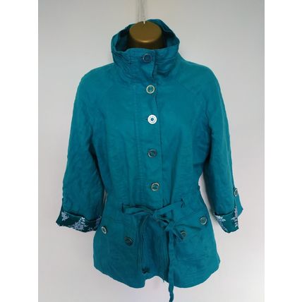 Per Una linen boho style summer jacket size 10