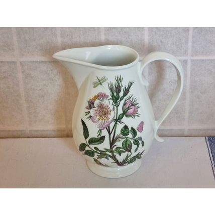 Vintage Floral Water Jug | Portmeirion Botanic Garden Original Box 1.75 Pint