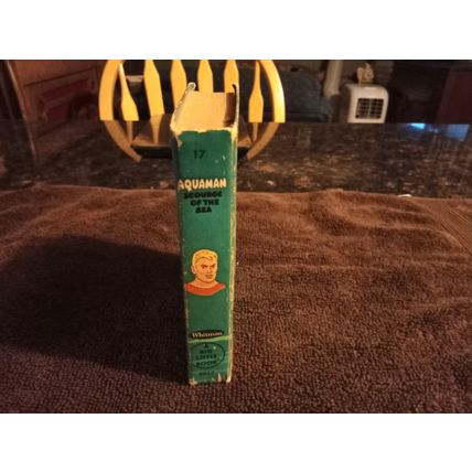 Big Little Book Aquaman Scourge Of The Sea By Paul S Newman VG/FN 5.0 Shape 1968