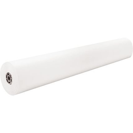 Rainbow Colored Kraft Duo-Finish Paper, White, 36" X 1000', 1 Roll