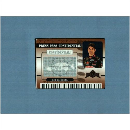 2009 Press Pass Stealth Jeff Gordon Confidential
