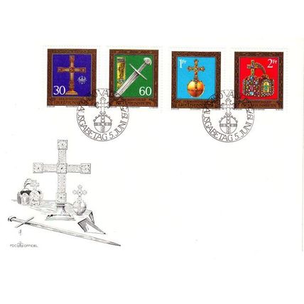 LIECHTENSTEIN [1975] MiNr 0625-28 ( FDC ) [02]