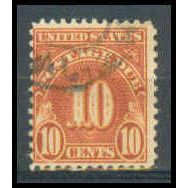 Used J84 10c Postage Due Average Plus WA1453