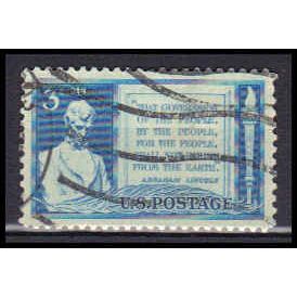 Used 978 3c Gettysburg Address Very Fine KA5214