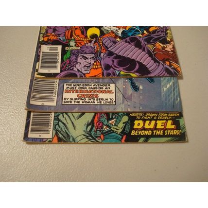 1978-1981, Marvel Comics, The Invincible IRON MAN, 3-Comics, #'s 110, 127, 152
