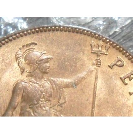 1932 George V half-penny.