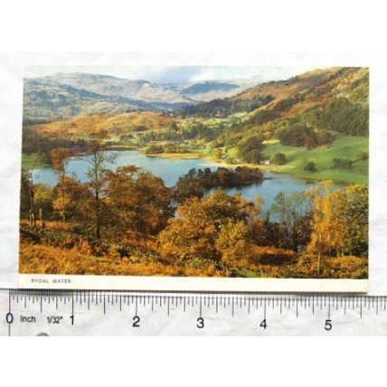 old postcard Rydal Water