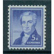 1038 5c James Monroe Fine MNH MA0131