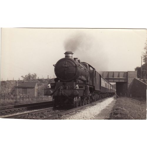 Railway Photo GWR 5023 Brecon Castle Great Western 4-6-0 Loco