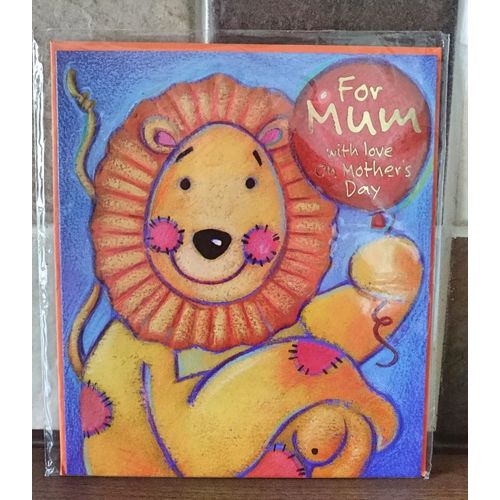 Mothers Day Card - For Mum with love On Mothers Day - 01