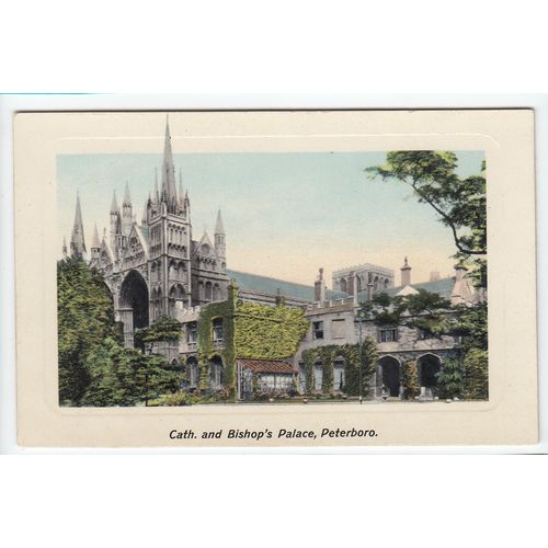 Cathedral and Bishop's Palace Peterborough Postcard Publisher A & G Taylor
