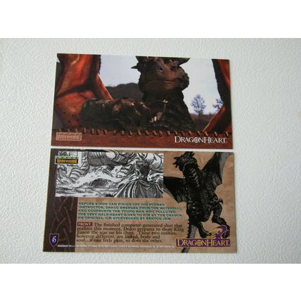 Topps 1996 Dragonheart Widevision Cards Card Variants (e31)