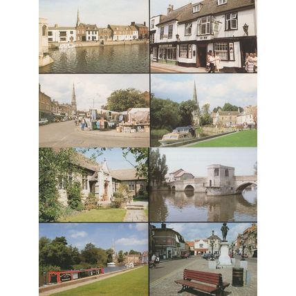 St Ives Fashion Clothes Market Hill Royal Oak The Waits 2x Postcard