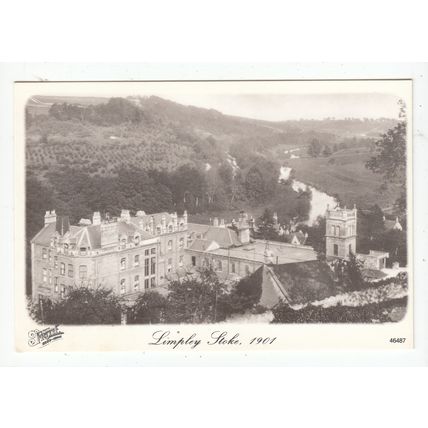 Limpley Stoke Hotel Reproduction Postcard Wiltshire 46487