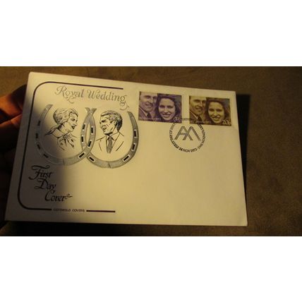 1973 Cotswold FDC Cover - Princess Anne - Royal Wedding